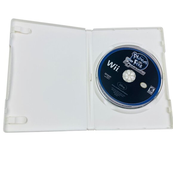 Disney Phineas & Ferb Across The 2nd Dimension Wii Game No Manual Untested - Picture 3 of 3